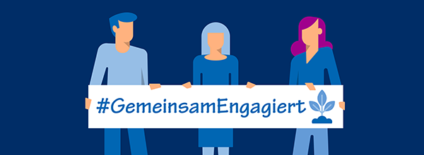 Jung und engagiert Jung und engagiert